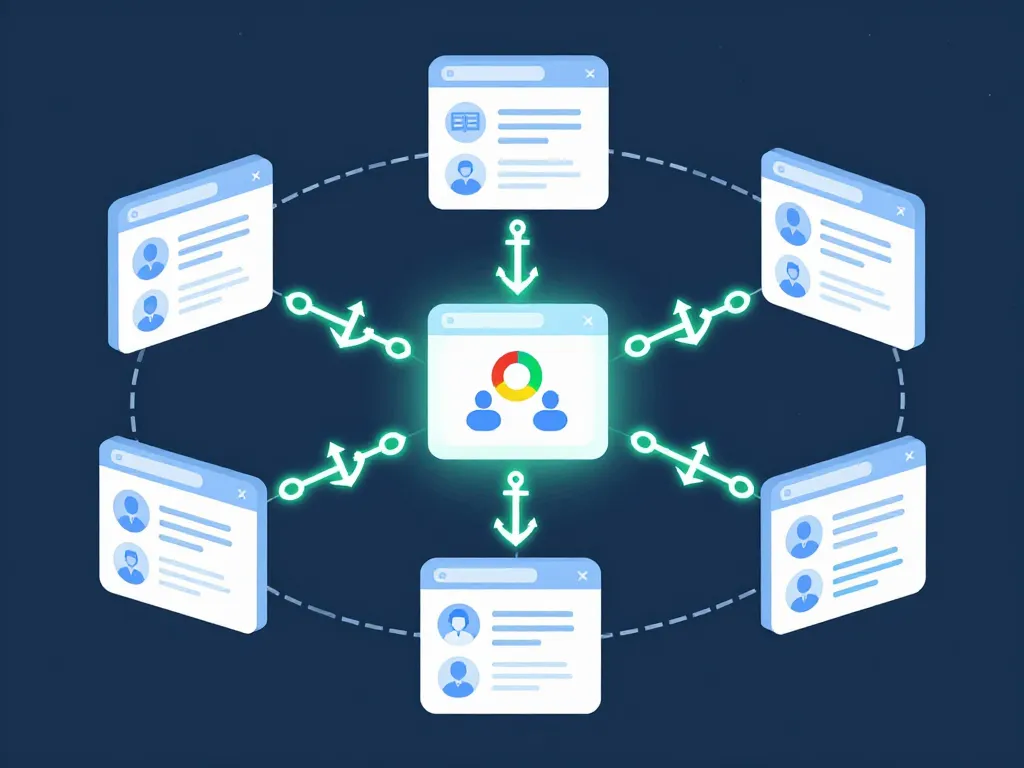 schéma ancre de lien SEO