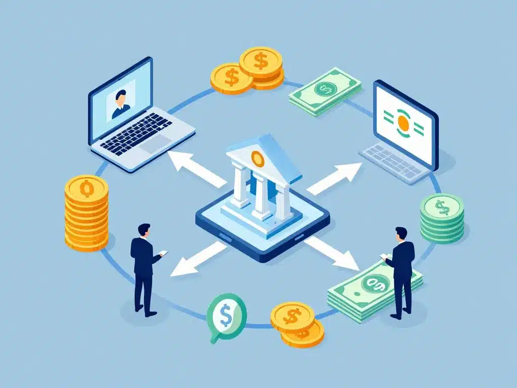 application banque populaire pro gestion flux financiers et virements