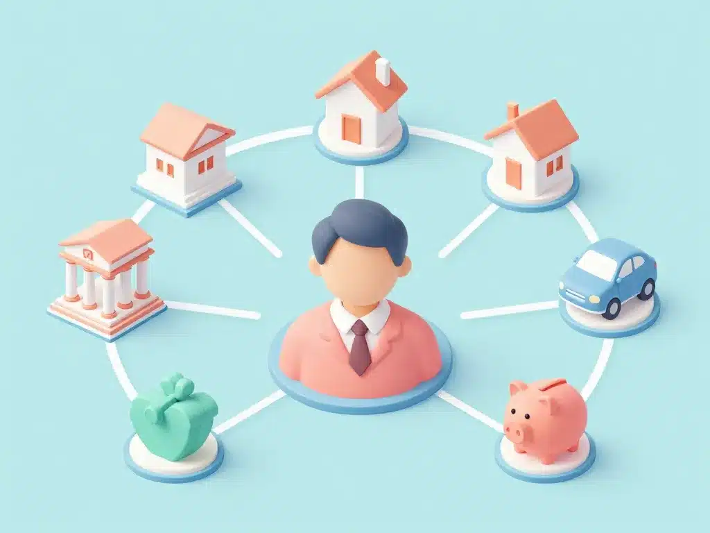 diagramme banque et assurance lcl offre services intégrés