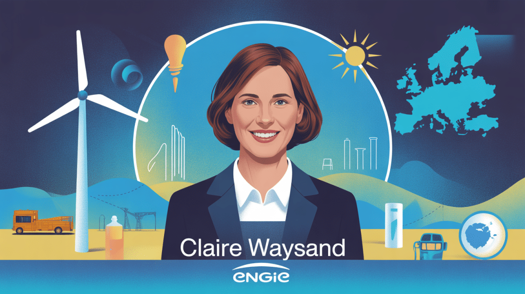 Claire Waysand ENGIE illustration position stratégique