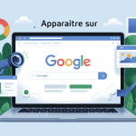 illustration guide comment apparaitre sur google