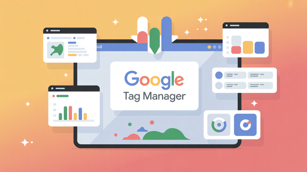 comment configurer google tag manager sur site web illustration professionnelle