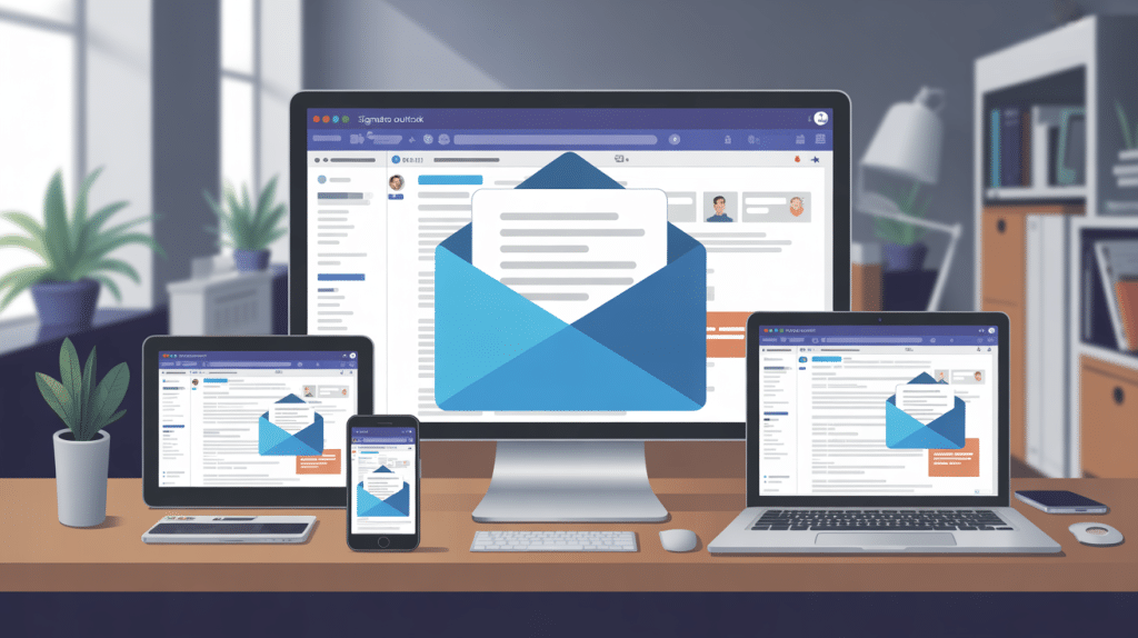 comment créer une signature sur outlook sur plusieurs appareils