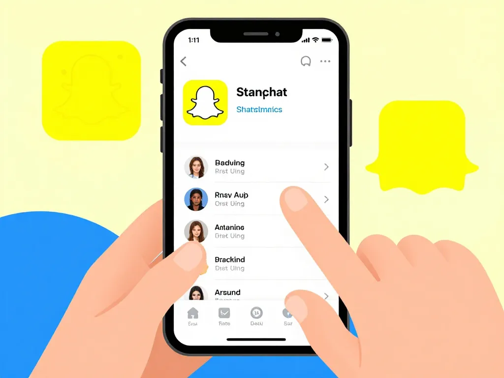 etapes comment debloquer quelqu'un sur snap sur iphone et android
