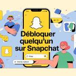 illustration principale comment debloquer quelqu'un sur snap