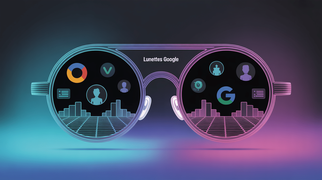 google lunette connectée image moderne