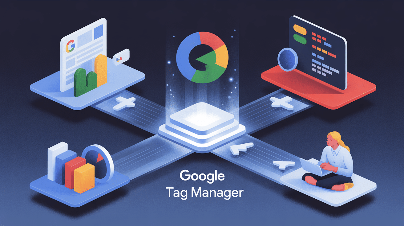 google tag manager c'est quoi illustration gestion balises