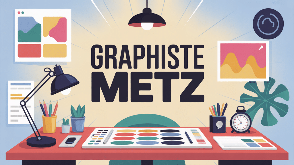 Graphiste Metz illustration bureau créatif moderne