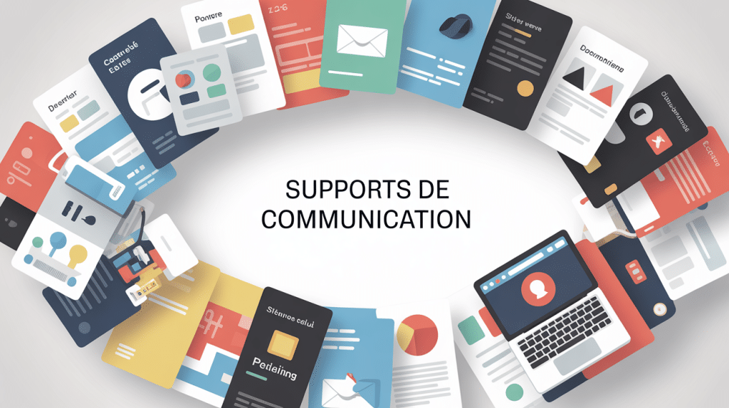 support de communication exemple print et digital panorama