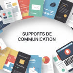 support de communication exemple print et digital panorama