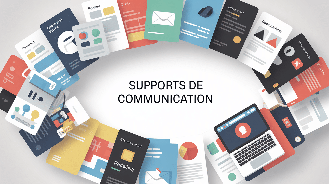 support de communication exemple print et digital panorama