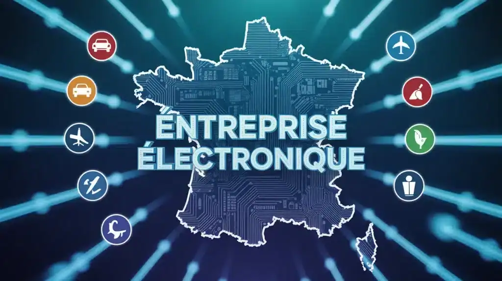 Carte France circuits entreprise electronique