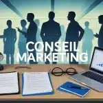 conseil marketing table de travail moderne