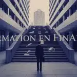 etude en finance escalier symbole financier