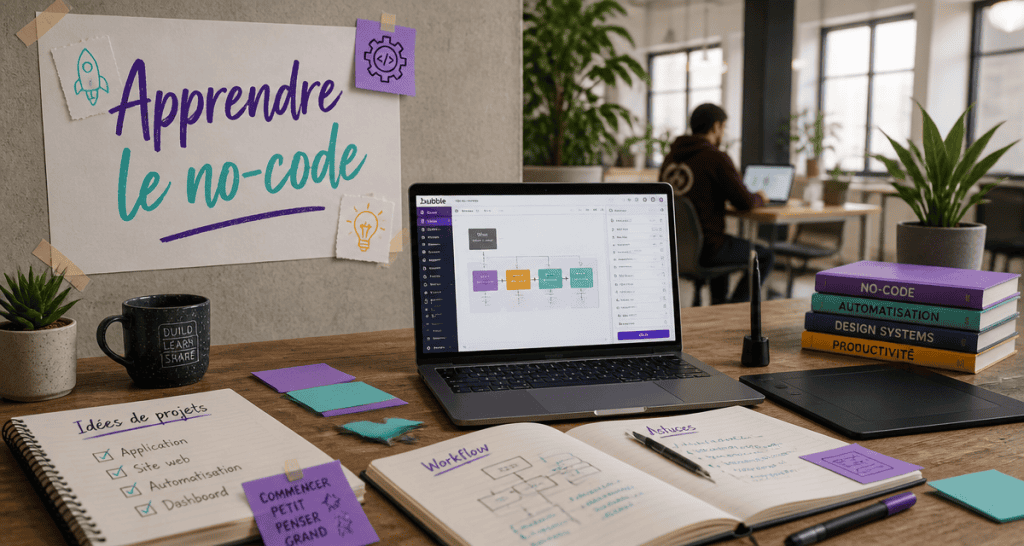 apprendre le no code espace coworking