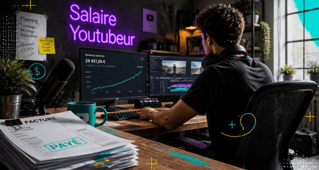 combien gagne michou par mois illustration studio