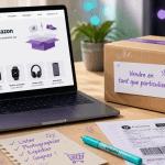 comment vendre sur amazon en tant que particulier, bureau, colis, ordinateur