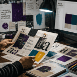 identité visuelle exemple moodboard et charte graphique