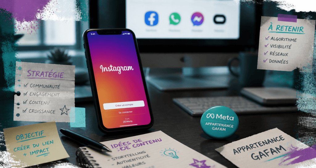instagram appartient à quel gafam meta sur smartphone