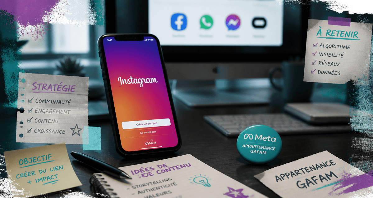 instagram appartient à quel gafam meta sur smartphone