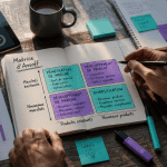 matrice ansoff exemple sur carnet analysé par manager