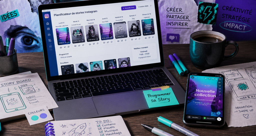 Programmer vos stories Instagram : 3 méthodes fiables et astuces pour conserver vos stickers