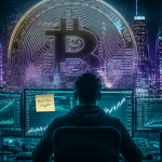 investisseur devant écrans bitcoin prochain bull run crypto
