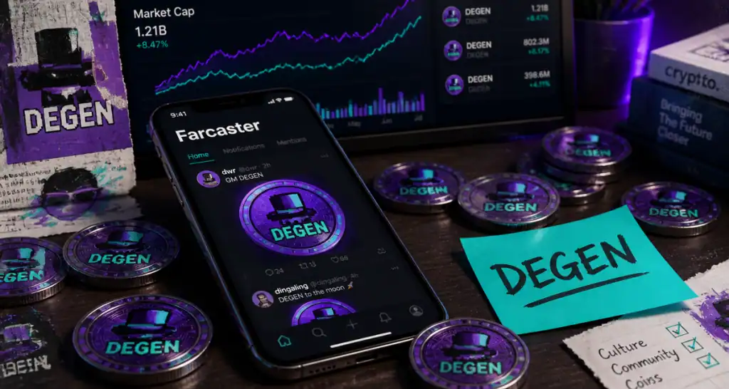 degen crypto token farcaster sur base