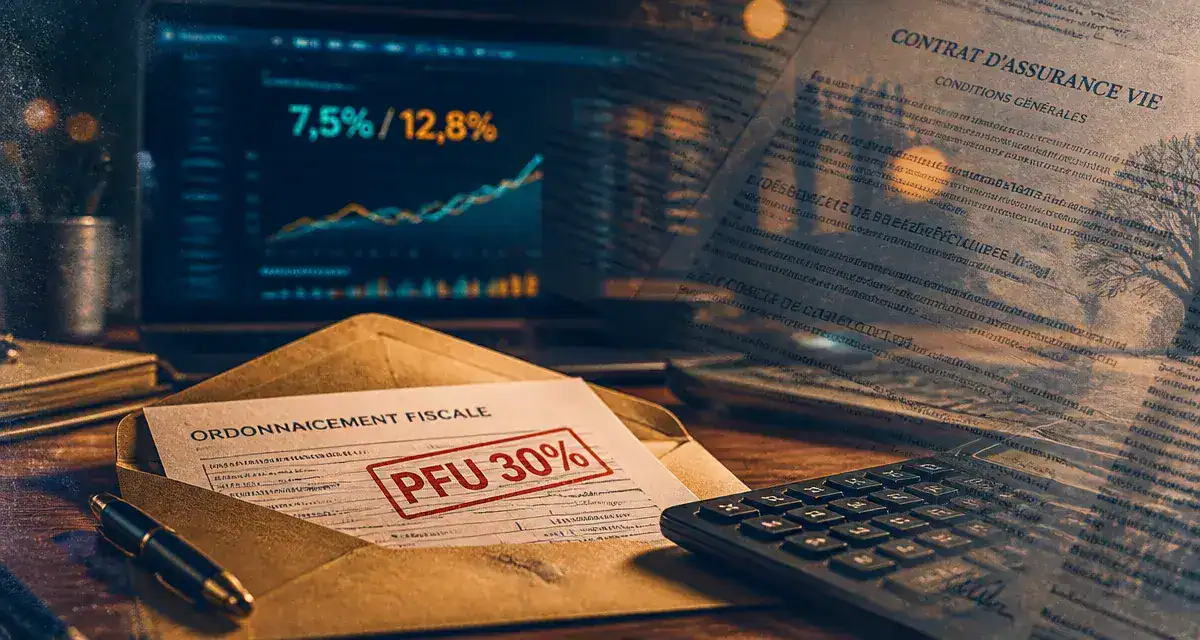 Flat taxe assurance vie : PFU 30% ou barème progressif, rachats optimisés