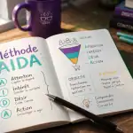 Methode AIDA pourquoi carnet manuscrit smartphone