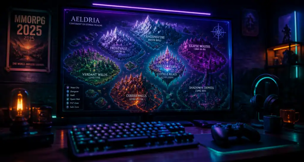 nouveau mmorpg 2025 gaming setup