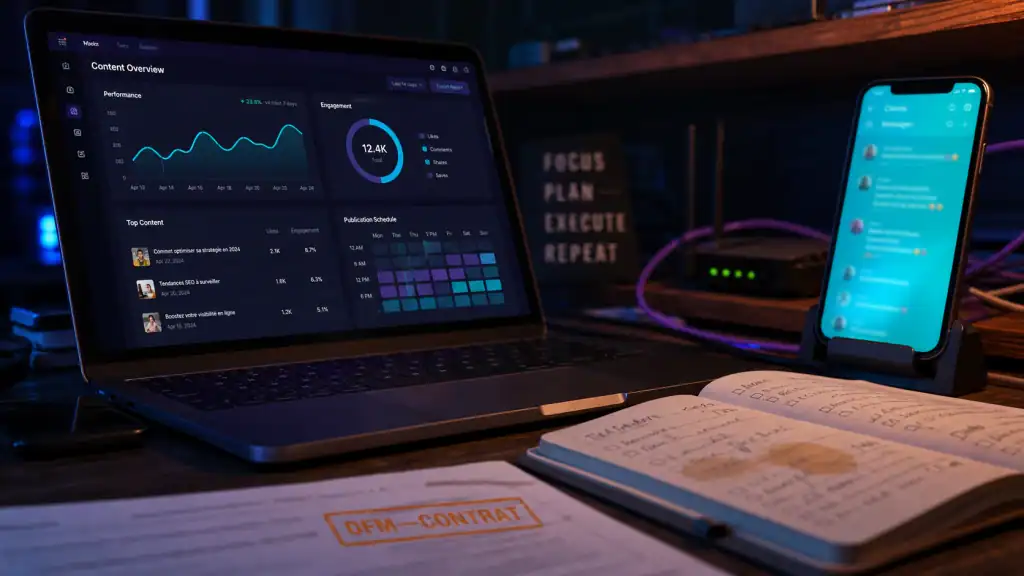 Only fan manager : tableau de statistiques et messages clients