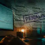 SEO manipulation : cloaking et negative SEO, visibilité pénalisée