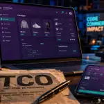 Solutions e commerce : maquette e-commerce sur bureau, panier et API
