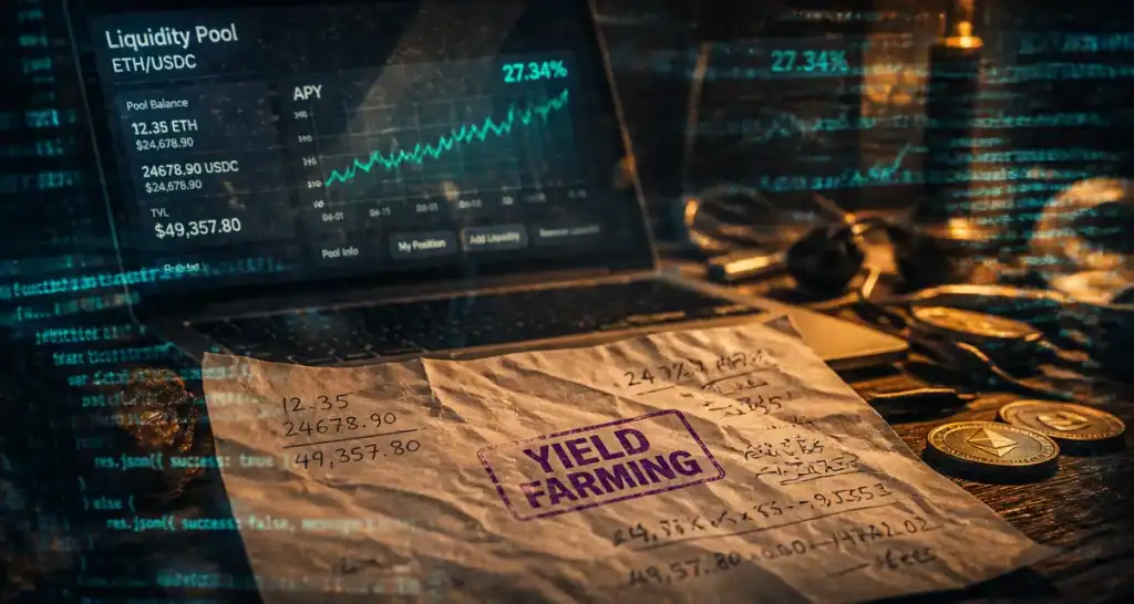 Yield farming : optimiser les rendements et limiter la perte impermanente