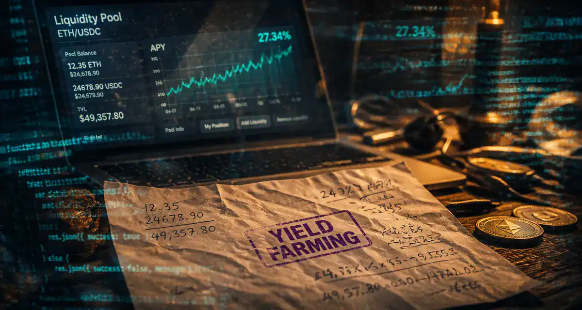 Yield farming : optimiser les rendements et limiter la perte impermanente