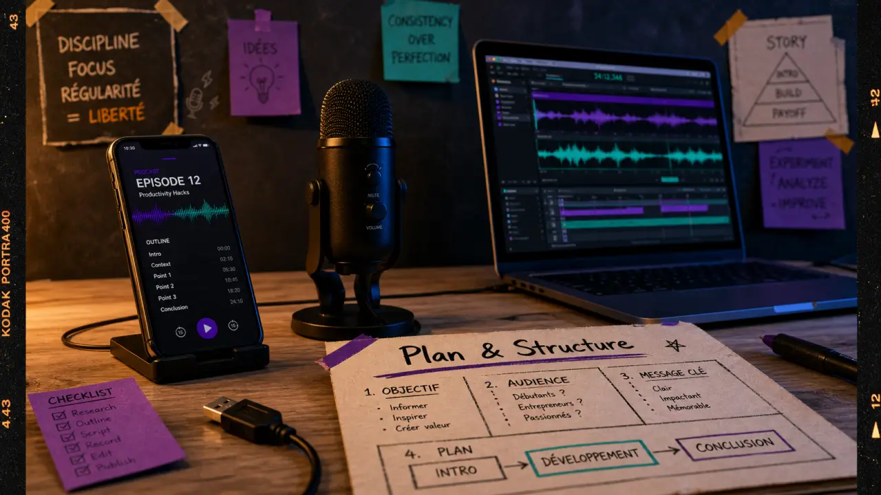 Comment faire un podcast : micro USB et smartphone pour enregistrer