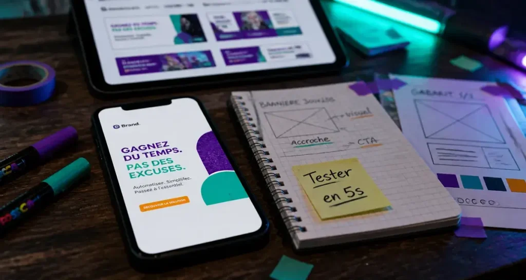Création de publicité en ligne : choisir le bon format, le bon message et le bon appel à l’action