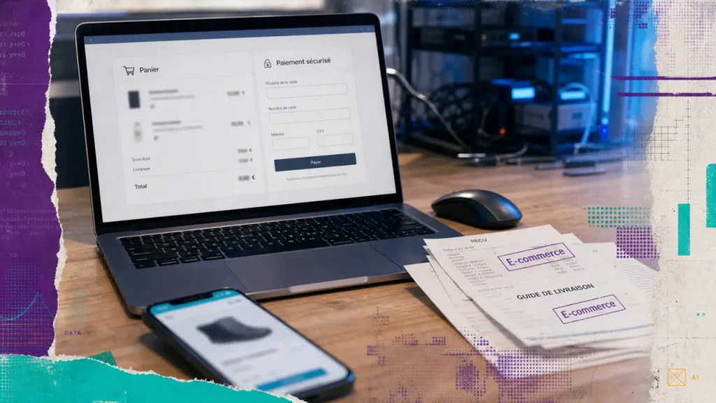 Le e-commerce, entre site marchand, paiement sécurisé et logistique