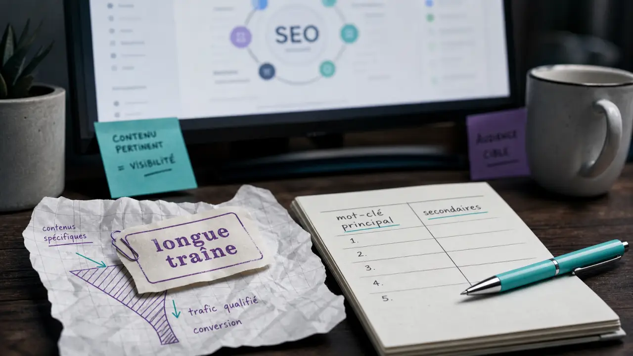 Mots-clés exemple longue traîne pour secteurs SEO