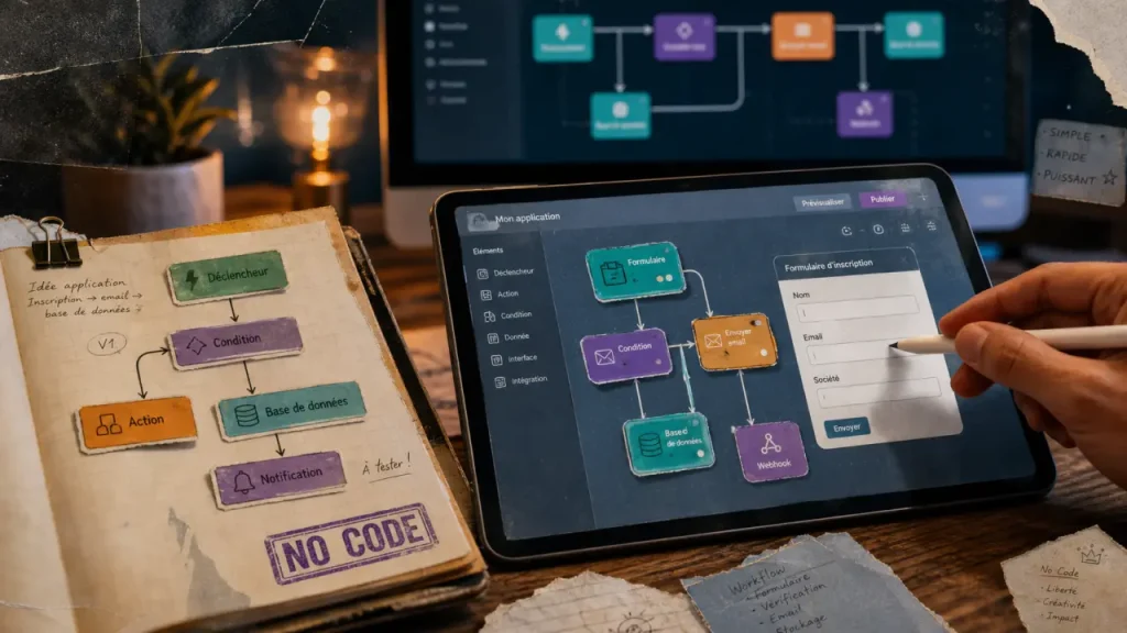 No code : créer des sites, des applications et des automatisations sans écrire de code