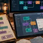 Qu’est ce que le no code : création de sites sans code (glisser-déposer) sur écran