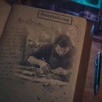 storry telling : carnet histoire manuscrite et artisan