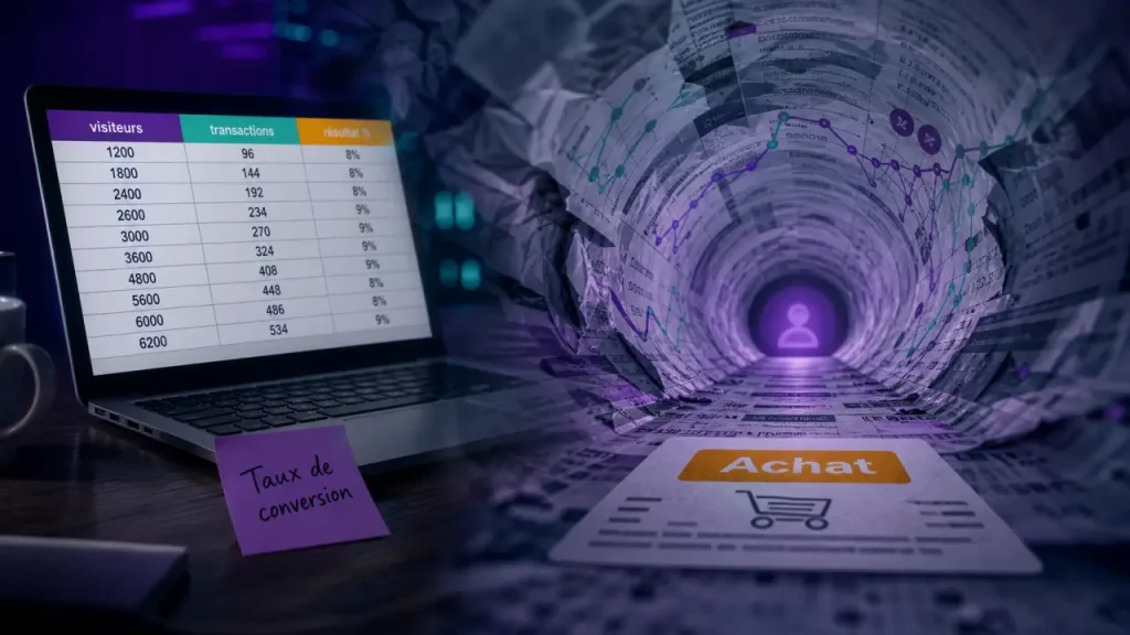 Taux de conversion e-commerce : calcul, benchmarks sectoriels et leviers de progression