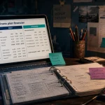 Business plan financier : 4 tableaux (résultat, bilan, trésorerie).