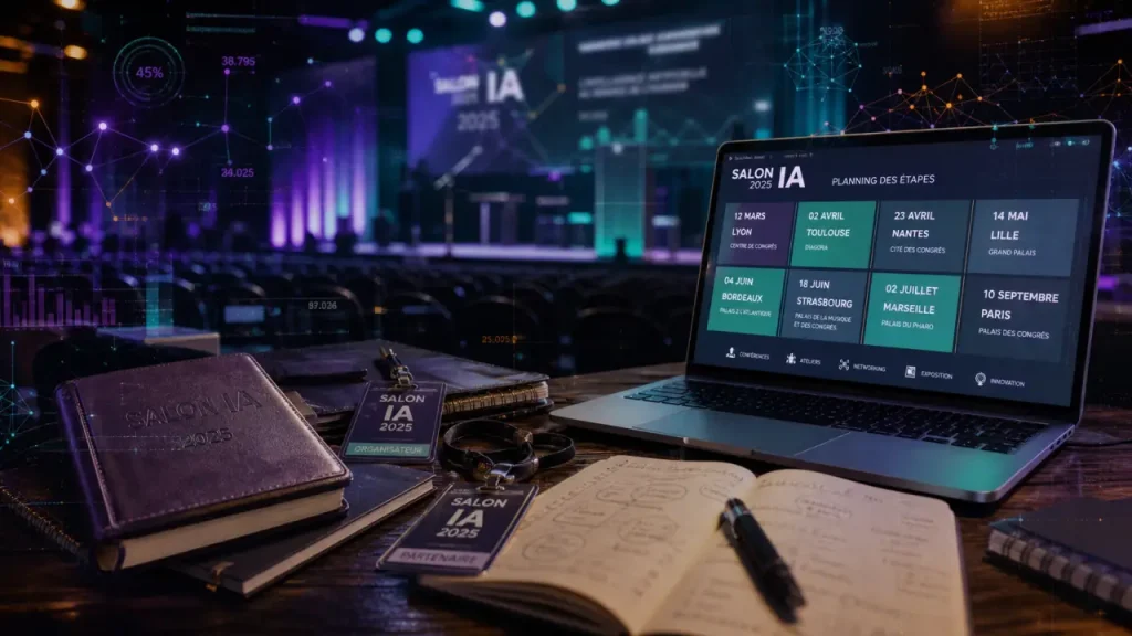 Salon intelligence artificielle 2025 : dates, villes et profils pour choisir le bon événement