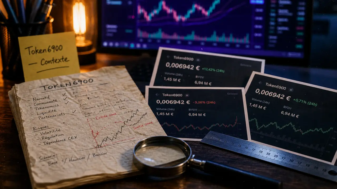 Token 6900 cours : prix live, volume et FDV