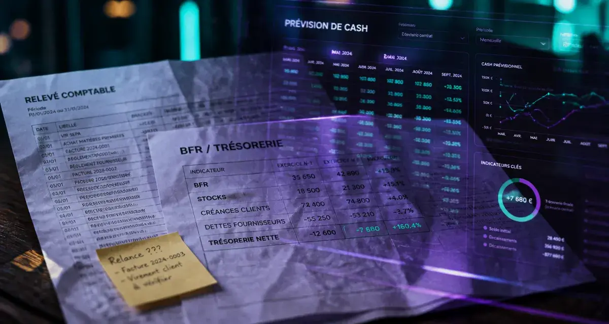 Comment optimiser la gestion de trésorerie d’une jeune startup : prévision cash BFR