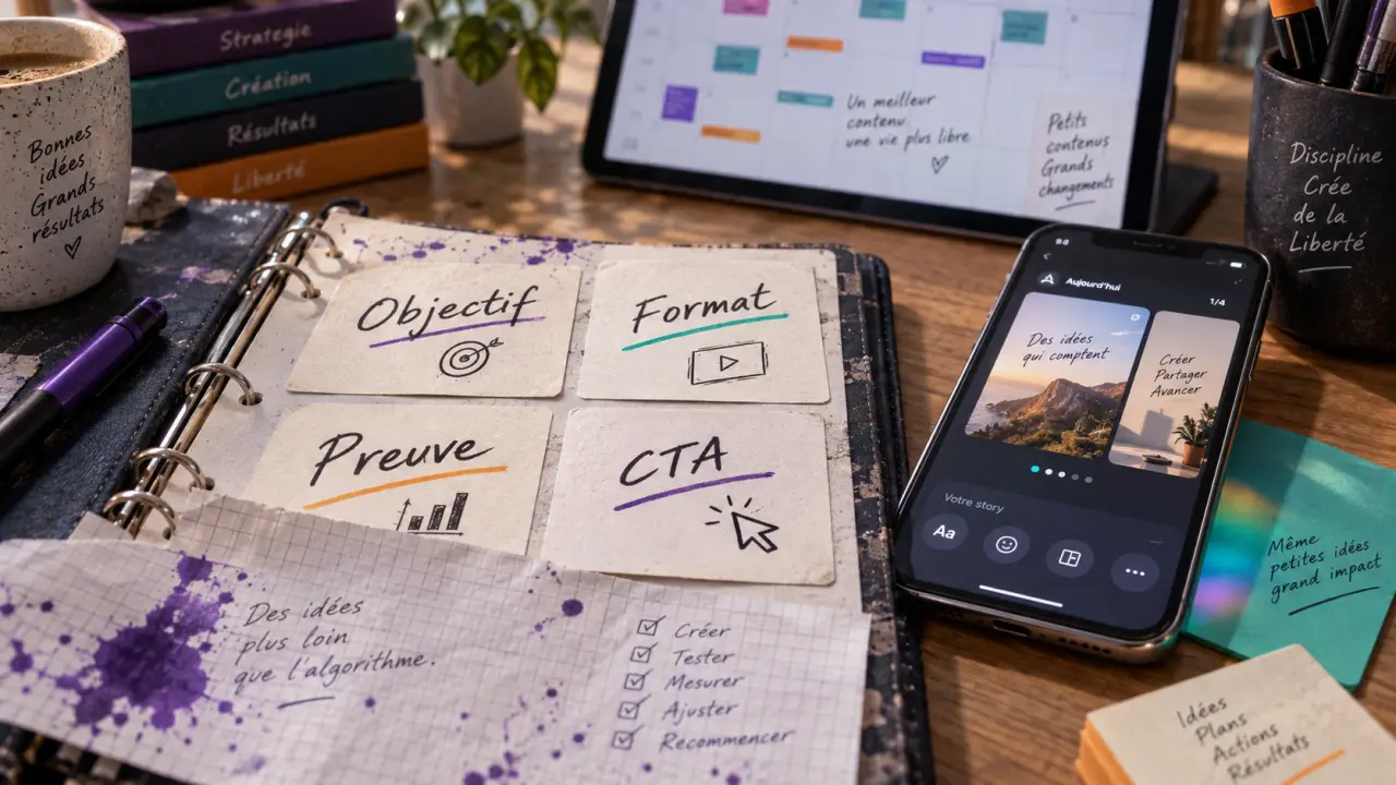 Idée de contenu réseaux sociaux : 5 publications utiles