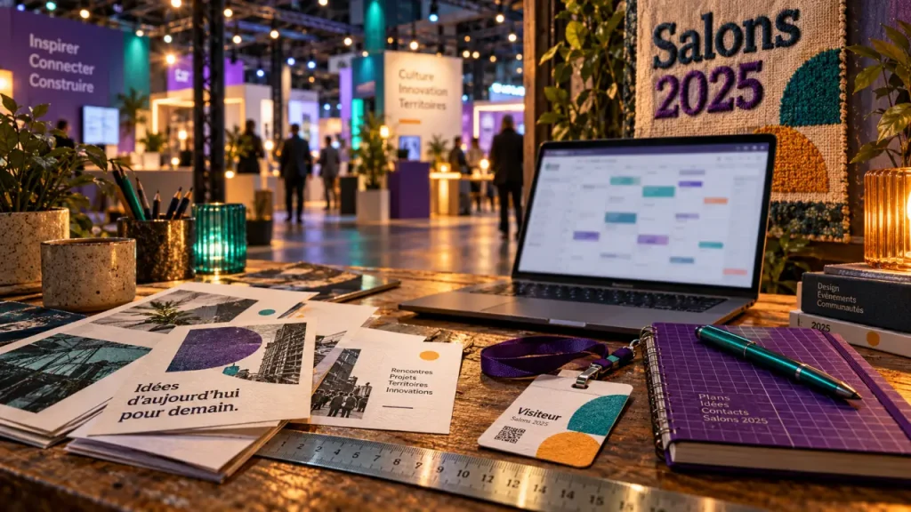 Liste des salons professionnels 2025 : dates, secteurs et villes pour cibler vos rendez-vous
